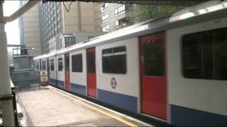 A terminating District line train arrives at High Street Kensington [upl. by Radie]