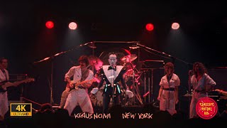 Klaus Nomi  Total Eclipse 1981 4k Remastered [upl. by Alel]