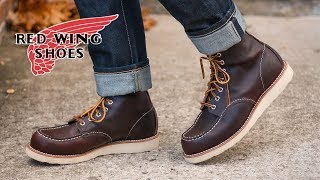 My Red Wing 8138 Moc Toe First Look  On Feet [upl. by Lewie]