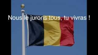 La Brabançonne  Hymne National Belge  Belgian National Anthem  ParolesLyrics [upl. by Nirb961]