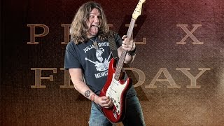 Phil X and a taste of the Candy Apple 1964 Fender Stratocaster [upl. by Ayotel459]