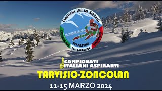 Presentazione Campionati Italiani Aspiranti SCI ALPINO 20232024 [upl. by Oraneg41]