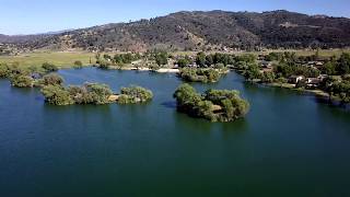 4K Drone Video  Bear Valley  Tehachapi California  Lakes Golf Water Sports  DJI Mavic Pro [upl. by Westbrooke842]