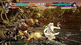 Feng vs Zafina Tekken 7 online ranked match season 5  ASB Gaming Tekken [upl. by Eural]