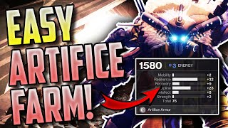 How to FARM Master Grasp of Avarice for Artifice Armor  Destiny 2 [upl. by Akierdna992]