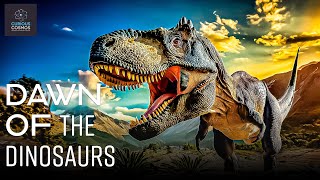 Dawn of the Dinosaurs Rise of the Triassic Giants 🦖🌄 Dinosaurs TriassicPeriod Paleontology [upl. by Templeton389]