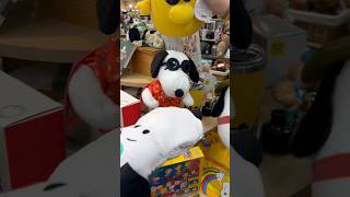 Snoopy Dance Party at Hallmark 😅 snoopy woodstock peanuts charliebrown [upl. by Yael]