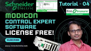 Control Expert Tutorial 4  How to get Schneider electric Modicon Control Expert license for free [upl. by Airda]