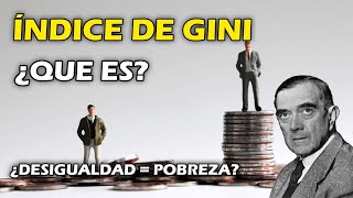 Índice de Gini ¿Qué es [upl. by Aicxela]