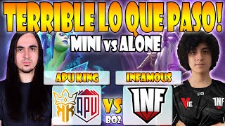 INFAMOUS VS APU KING OF KINGS BO2GAME 1BITSLER CUP  DOTA 2 PRO [upl. by Cilurzo]