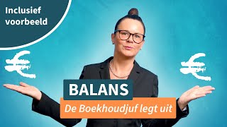 Balans hoe werkt het Cursus boekhouden door de Boekhoudjuf [upl. by Kristofor]