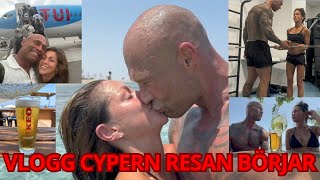 RESEVLOGG CYPERN  RESAN BÖRJAR ☀️🇨🇾🌴🐢🐠🍹🍍✈️ [upl. by Anirahtak]