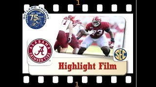 Evan Neal OT Alabama  2021 Highlight Video Outland Award Semi Finalist [upl. by Sheilah]