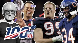 Top NFL Highlights 2010s  1920s Decade by Decade  NFL 100 [upl. by Sedgewinn]