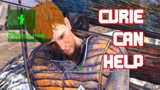 Curie has unique dialog in Mayor McDonoughs quest Fallout 4 [upl. by Sheffie745]