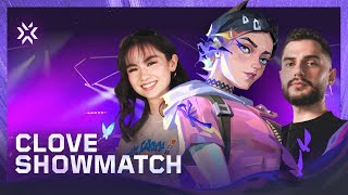 Mixwell Kyedae and mimi Play Clove for The First Time  VALORANT Clove Showmatch [upl. by Willyt716]