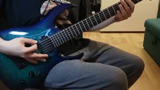 All Shall Perish  Wage Slaves guitar cover [upl. by Inacana]