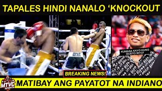 BREAKING Tapales Hindi Nanalo ng KO Matibay ang Indiano  Casimero Reaction [upl. by Nadab]