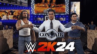 Con Air Entrance V2 WWE 2K24 [upl. by Rebe]