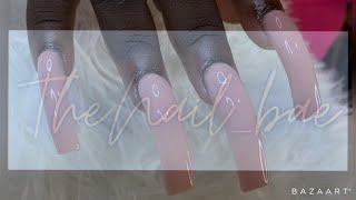 HOW TO DO XXL CURVED ACRYLIC NAILS  BEGINNER FRIENDLY NAIL TUTORIAL  NAIL PRODUCTS LISTED [upl. by Tlevesoor]