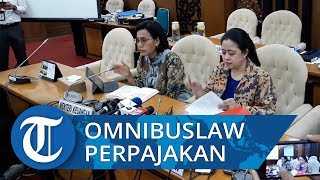 Pemerintah Rancang Omnibus Law Perpajakan [upl. by Suolhcin588]