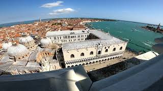 Venice Italy 104 Campanile Di San Marco East [upl. by Nedroj732]