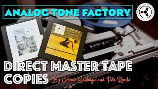 Analog Tone Factory direct Master Tape copies by Jerome Sabbagh amp Pete Rende [upl. by Areval]