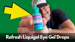 Refresh Liquigel Lubricant Eye Gel Drops review [upl. by Quin]