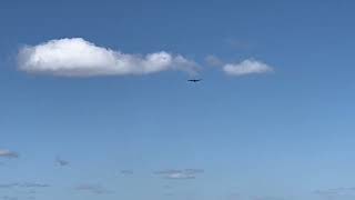 Lancaster second flyover Tim Hortons Field [upl. by Ykvir]