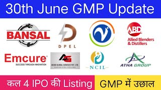 Vraj Iron And Steel IPO  Allied Blender IPO  Emcure Pharmaceutical IPO  Bansal Wire IPO [upl. by Aicaca]