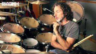 Simon Phillips drum lesson recording tips [upl. by Lyrrad299]