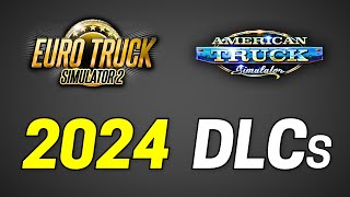 ETS2 amp ATS  Which Map DLCs will come in 2024 [upl. by Deys277]