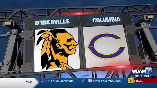 0830 Highlights DIberville v Columbia [upl. by Nelleyram266]