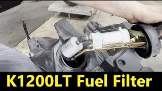 K1200LT Fuel Filter  Fuel Pump Replacement [upl. by Tricia543]