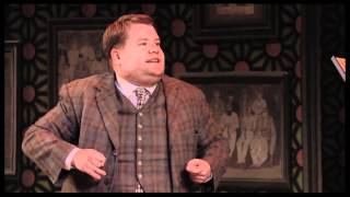 Show Clips quotOne Man Two Guvnorsquot starring James Corden [upl. by Huskey]