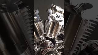 Cut in half motorcycle motorcycle riding engine HarleyDavidson [upl. by Sirah]