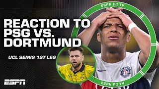 FULL REACTION PSG fall to Dortmund in 1st Leg Its open for next week  Klinsmann  ESPN FC [upl. by Warp]