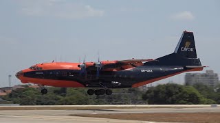 SPOTTING FORSBFZ 3º Pouso em Fortaleza  Antonov AN12B Cavok Air URCEZ  050924 [upl. by Hausner]