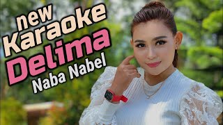 Delima Karaoke duet Naba Nabel [upl. by Aisitel]