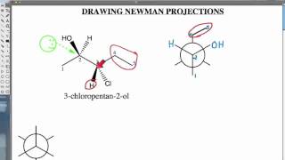 Drawing newman projections [upl. by Amat526]