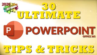 30 Ultimate PowerPoint Tips and Tricks for 2020 [upl. by Ticknor]