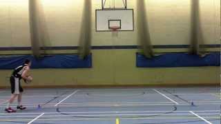 Basketball Shooting Drill X out layups [upl. by Lashonda242]