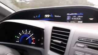 Honda Civic 2013 18 acceleration 0100 [upl. by Maryjo]