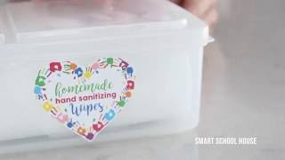 DIY Homemade Hand Sanitizing Wipes [upl. by Masuh]