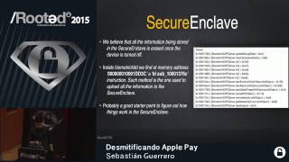 Sebastian Guerrero  Demystifying Apple Pay Rooted CON 2015  ENG [upl. by Richmond941]