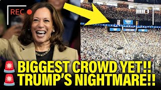 WOW Kamala TEARS Trump to SHREDS At HUGE EVENT Seconds Ago [upl. by Anyek]