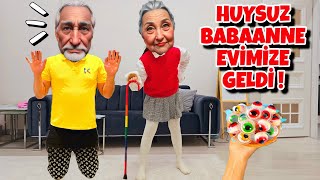 ELİF SİNEM HUYSUZ BABAANNE EVİMİZİ KARIŞTIRDI ‼️ EYVAH GÖZ JELİBONDAN KORKTU [upl. by Drahser132]