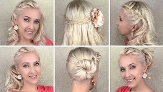 Tuto coiffure pour tous les jours avec tresse ✿ Cheveux mi longs et longs [upl. by Onailil]