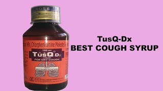 Tusqdx cough syrup uses in hindi [upl. by Decrem]