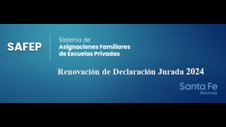 Actualización de DJ de Asignaciones Familiares 2024 [upl. by Oletha]